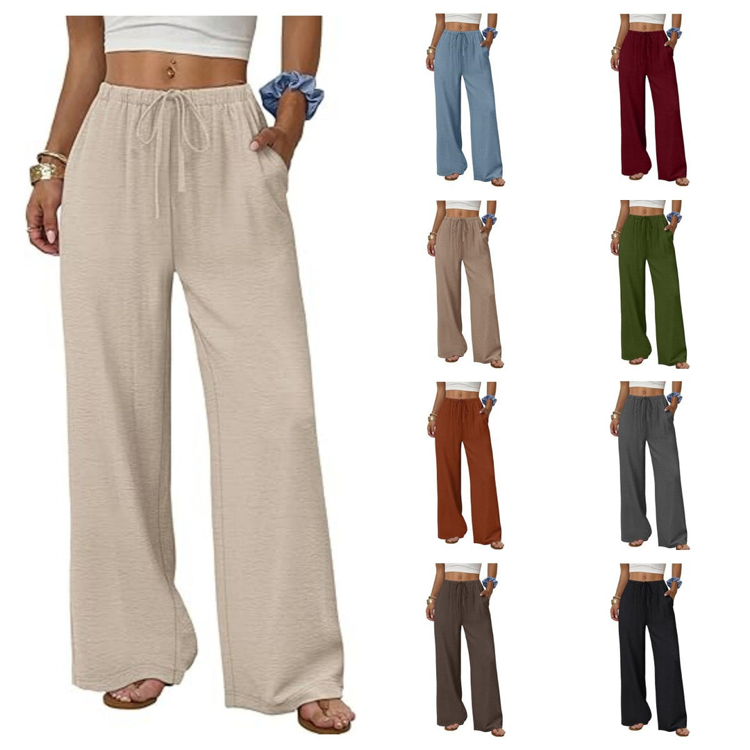 Damen Weite Loungewear-Hose mit Tunnelzug Shop Nory