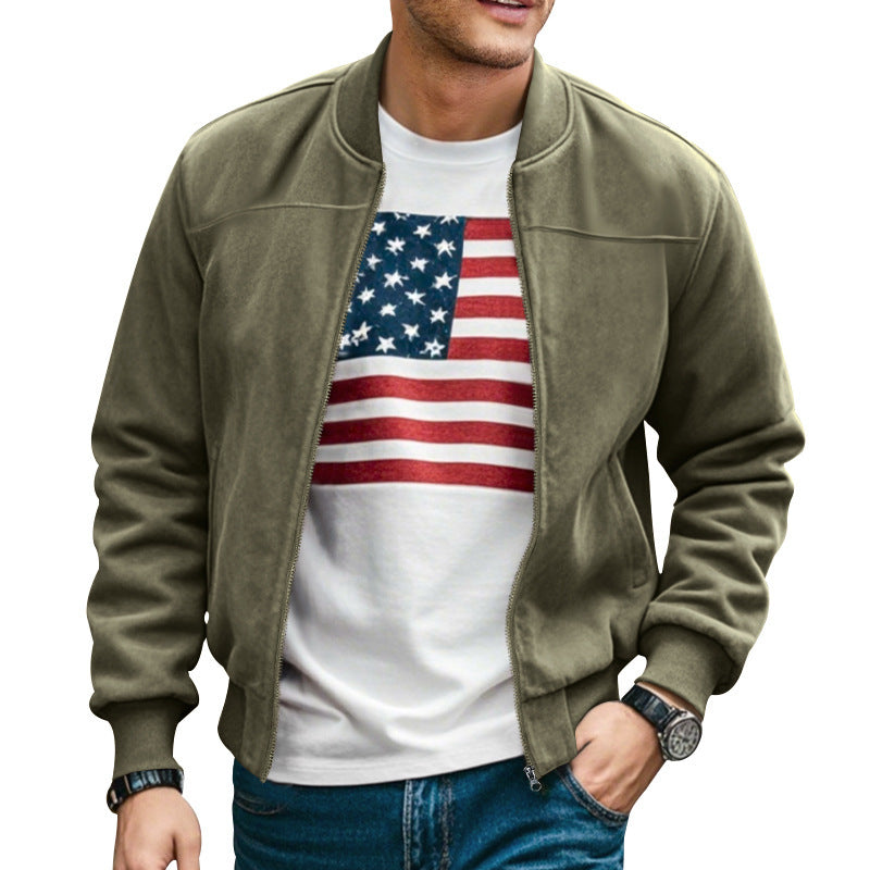 Herren Bomberjacke mit modernem Schnitt und praktischen Taschen