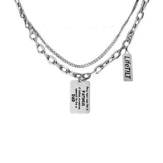 Damen modische Kette mit einzigartigem Mehrfachanhänger Shop Nory