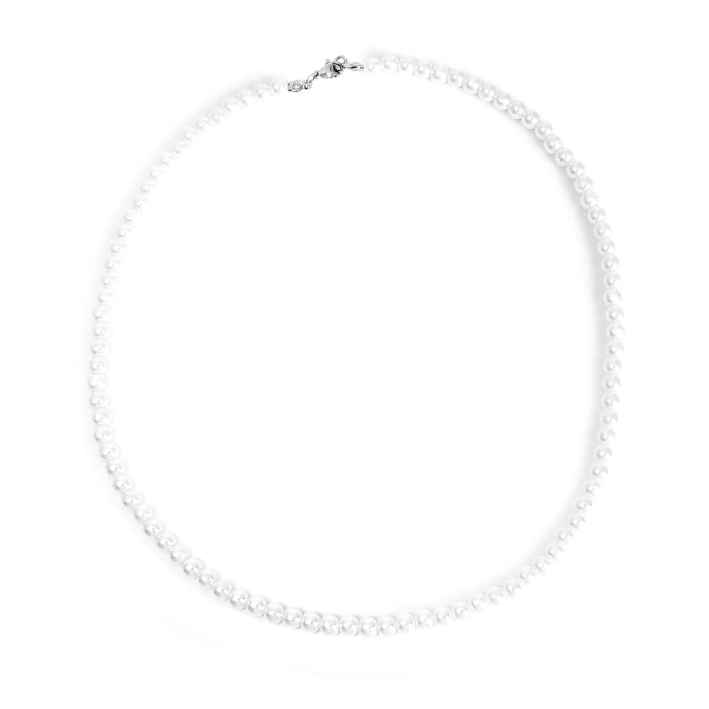 Damen klassische Perlenhalskette Shop Nory
