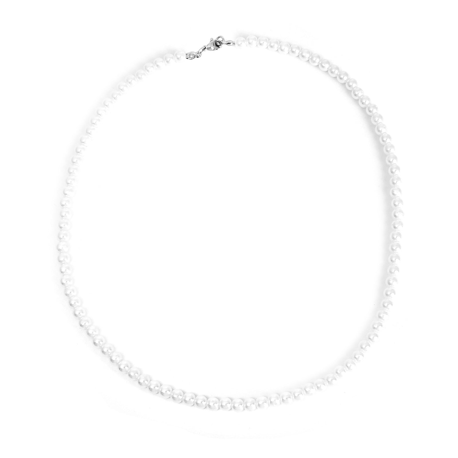 Damen klassische Perlenhalskette Shop Nory