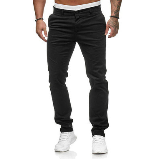 Herren Chinohose Slim Fit modern