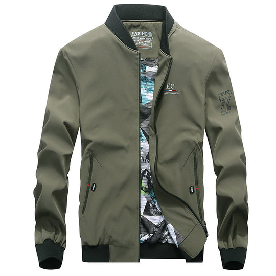 Herren leichter Softshell-Bomber mit gemustertem Mesh-Futter und windabweisendem Außenmaterial Shop Nory