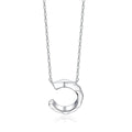 Damen Halskette mit modernem, geometrischem Ankerdesign Shop Nory