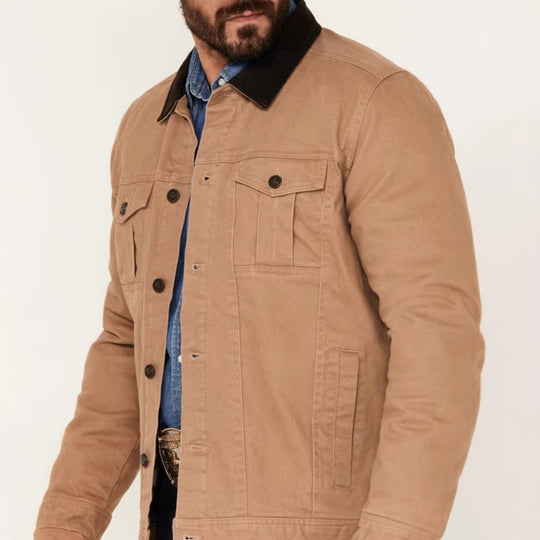 Herren Robuste Denimjacke