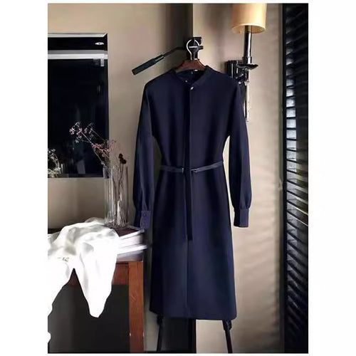 Damen Elegant geschnittenes Hemdkleid Shop Nory