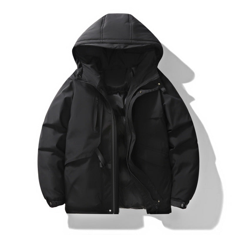 Herren Isolierte Parka-Jacke mit Kapuze Shop Nory