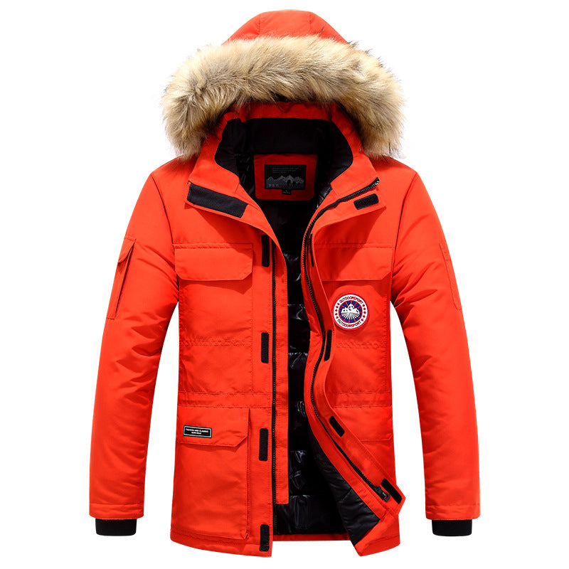 Herren Expedition-Parka mit abnehmbarer Kapuze und Kunstfellbesatz Shop Nory