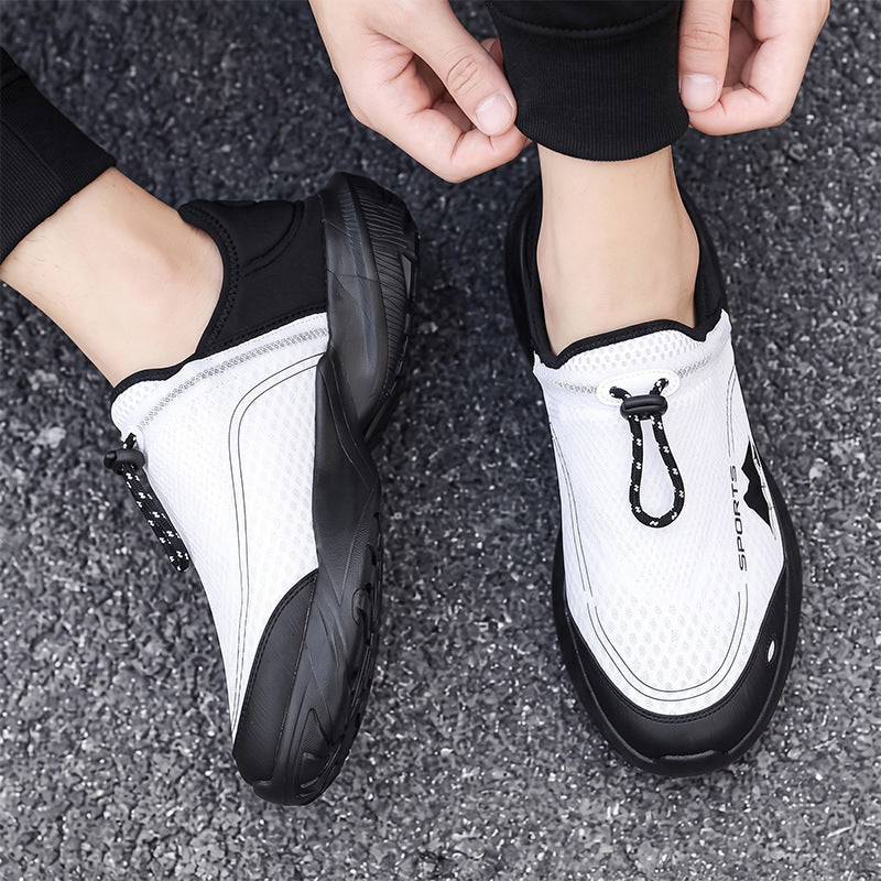 Unisex leichter atmungsaktiver Schlupfsneaker mit Schnellverschluss und stoßdämpfender Sohle Shop Nory