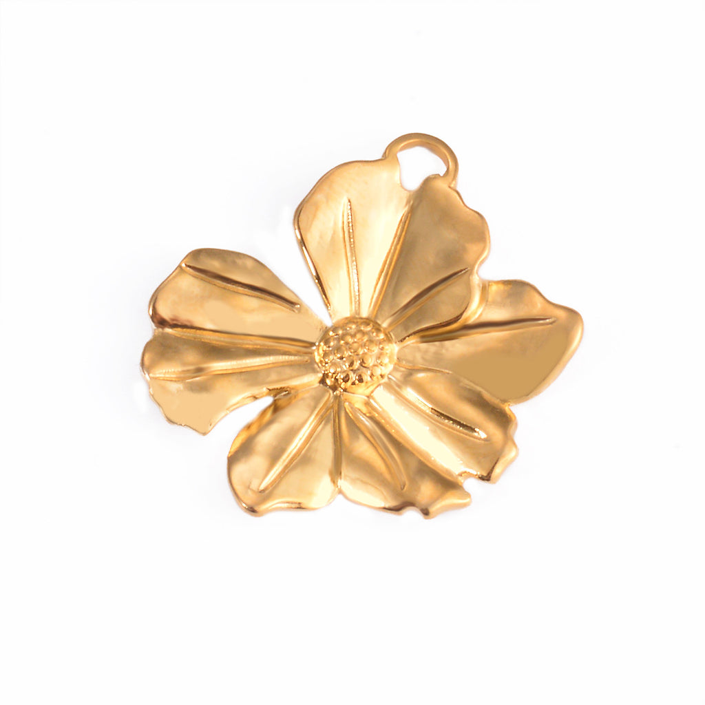 Damen Blumenschmuckanhänger aus hochwertigem Metall Shop Nory
