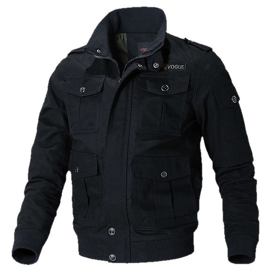 Herren Militärjacke mit zahlreichen Taschen Shop Nory