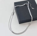 Damen Sleek Snake Chain Halskette Shop Nory