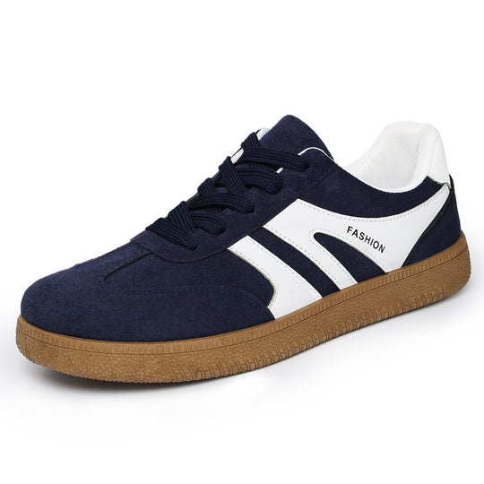 Herren nan retro Veloursleder Sneaker mit gepolstertem Fersenkragen und profilierter Gummilaufsohle Shop Nory