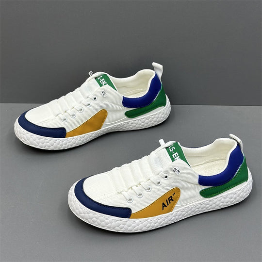 Herren Leichter atmungsaktiver Mesh-Sneaker mit strukturierter Air-Optik-Sohle Shop Nory