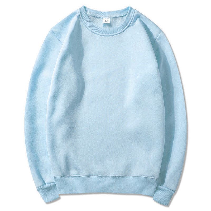 Damen Sweatshirt aus weichem Fleece-Material mit klassischem Rundhalsausschnitt Shopnory