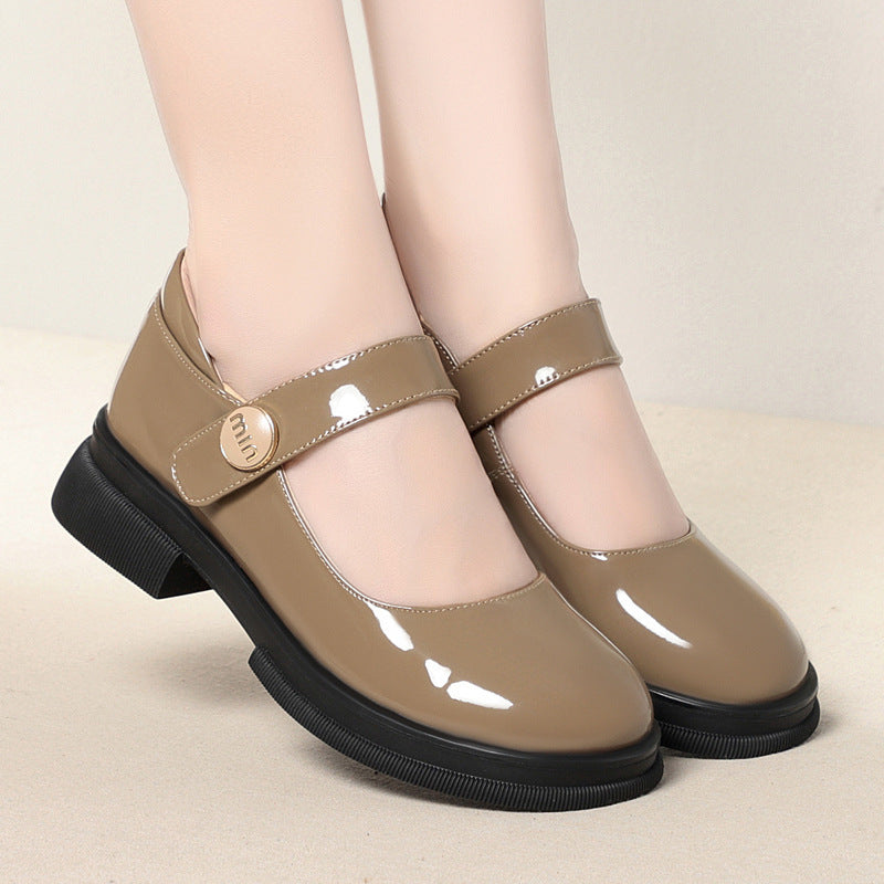 Damen Mary Jane Schuhe mit verstellbarem Riemen und rutschfester Sohle Shopnory