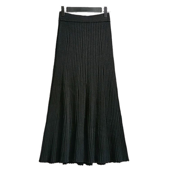 Damen Fließender Plisseerock Shop Nory