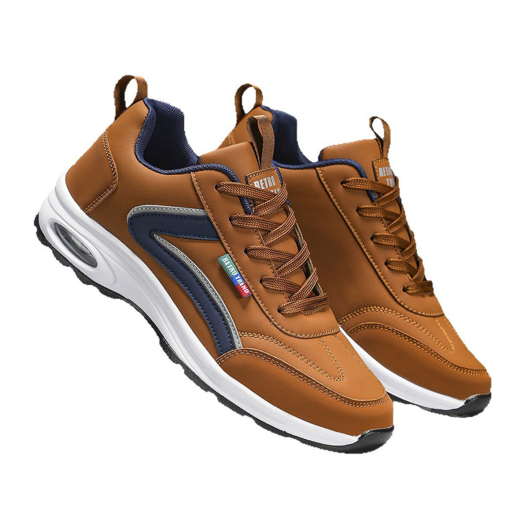 Herren atmungsaktive Freizeit-Plateau-Sneaker mit Luftkammersohle und gepolstertem Komfortfußbett Shop Nory