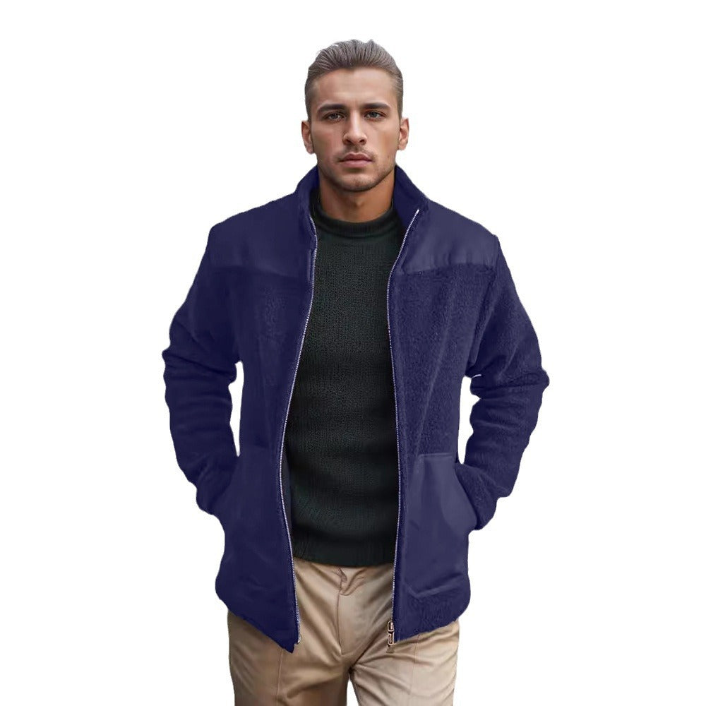 Herren Fleecejacke mit hochwertigem Innenfutter und praktischen Reißverschlusstaschen