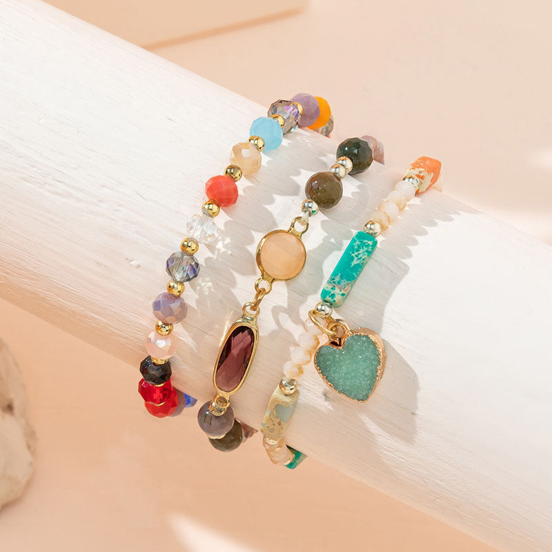 Buntes Perlenarmband Set | Shop Nory