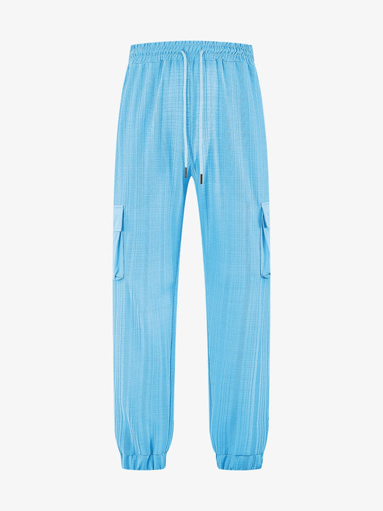 Damen Cargo-Hose aus leichtem Stoff Shopnory