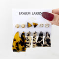 Damen Ohrringe Set mit verschiedenen Designs und kreativen Formen Shop Nory