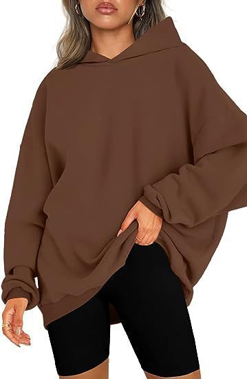 Damen Oversized Kapuzenpullover