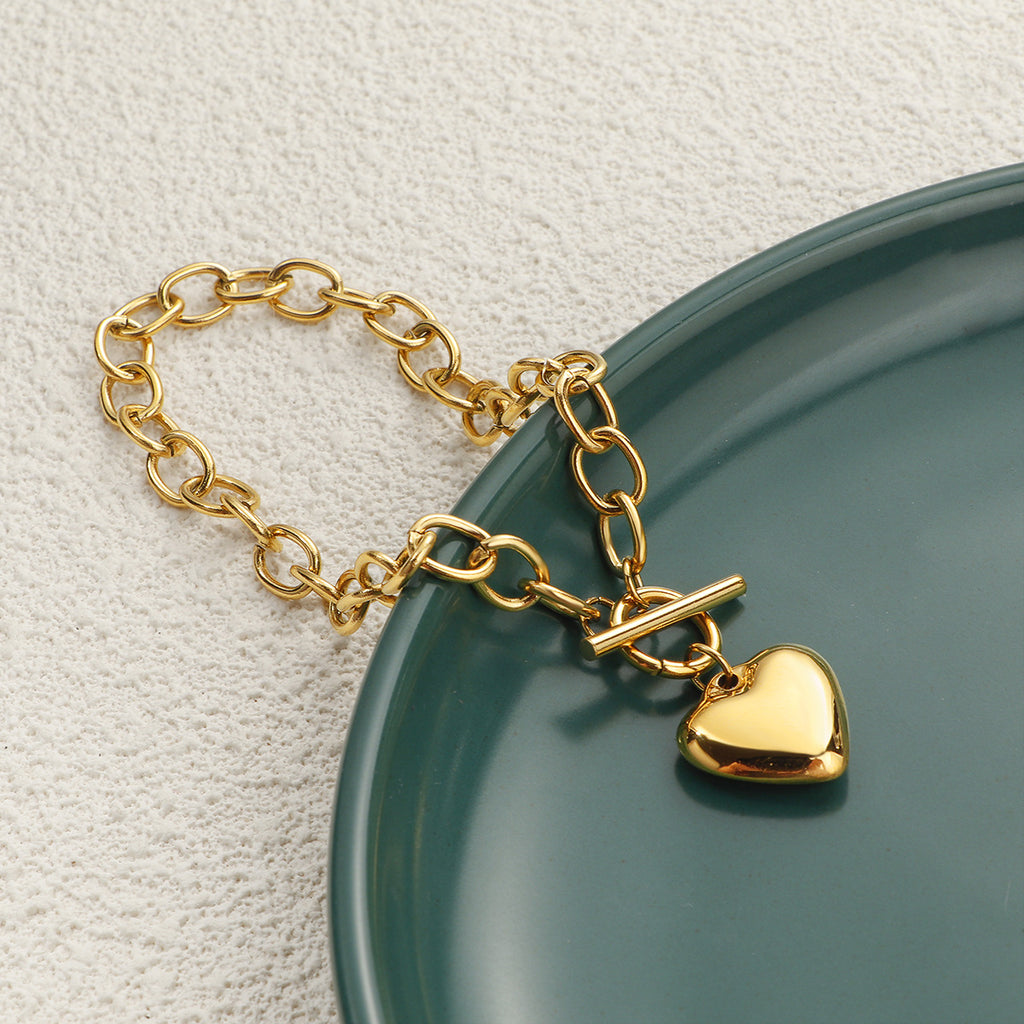 Damen Herzförmiges Armband Shop Nory
