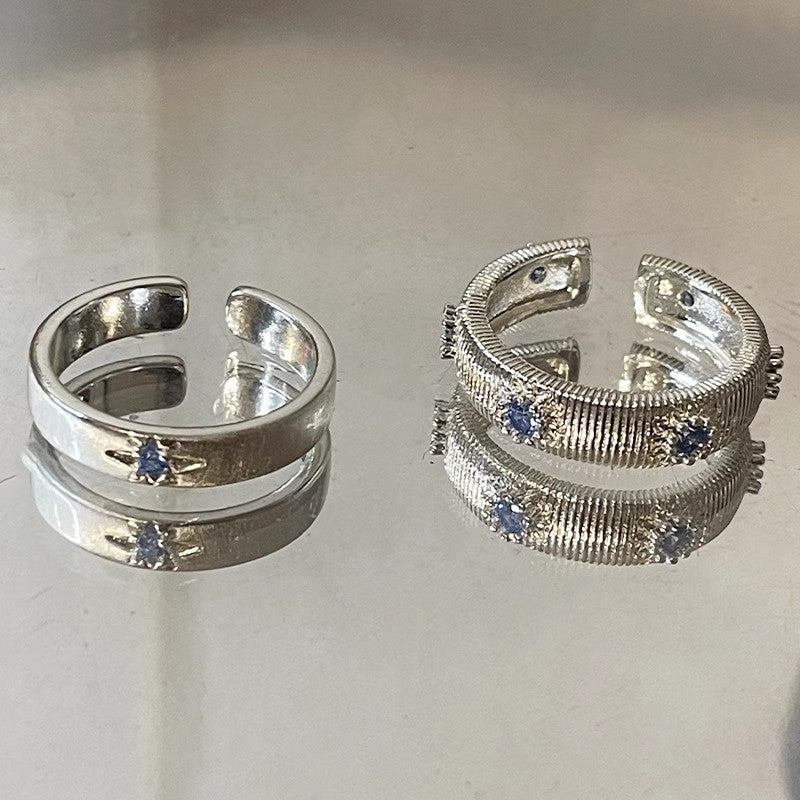 Damen Ring mit modernem, funkelndem Stein und elegantem Design Shop Nory