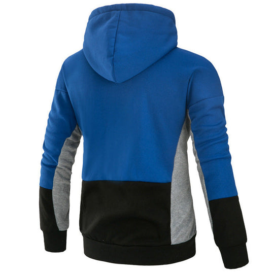 Herren Kapuzenpullover mit stylischem Farbblockdesign Shopnory