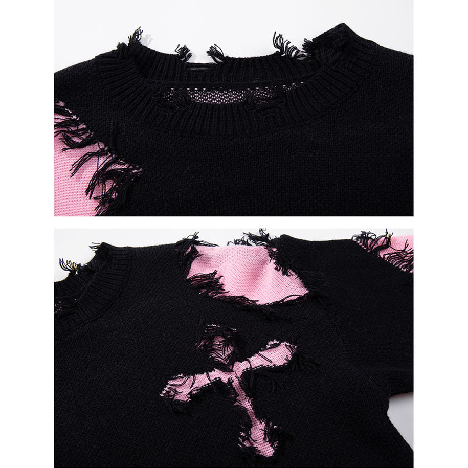 Damen Modischer Grobstrickpullover mit einzigartigem Zopfmuster Shop Nory