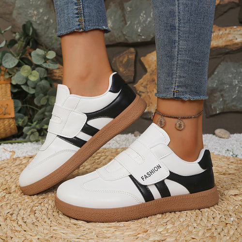 Damen Sneakers mit praktischem Klettverschluss und modischem Design