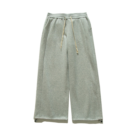 Damen Weite Sweat-Culotte mit Kordelzug, Ziernähten und verstellbarem Saum Shop Nory