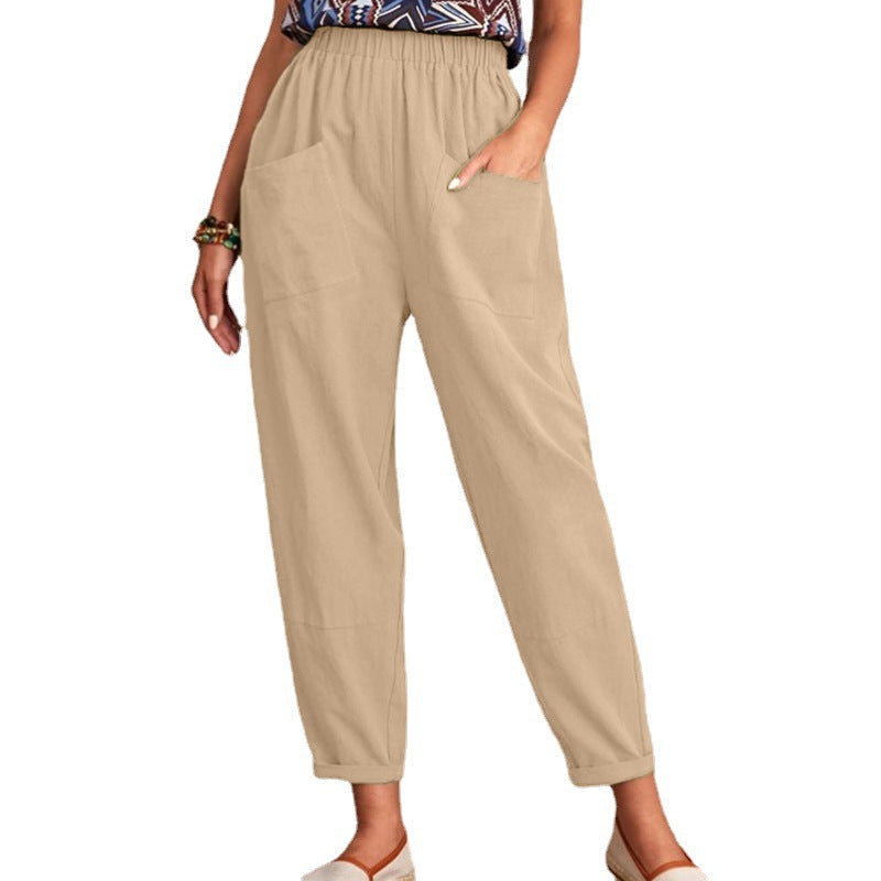 Damen Komfortable und elegante Freizeithose Shopnory