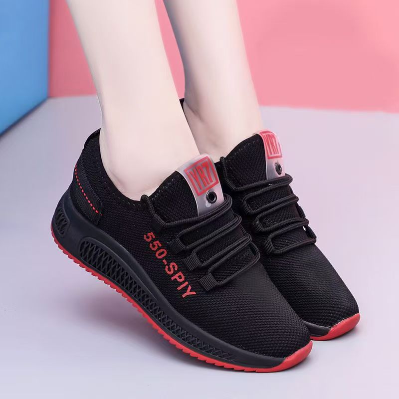 Damen Sportliche und atmungsaktive Sneakers mit rutschfester Sohle