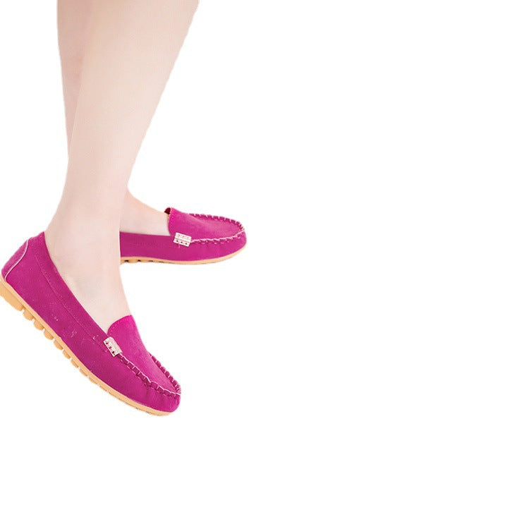 Damen Mokassin Slipper mit flexibler Sohle und modischem Design