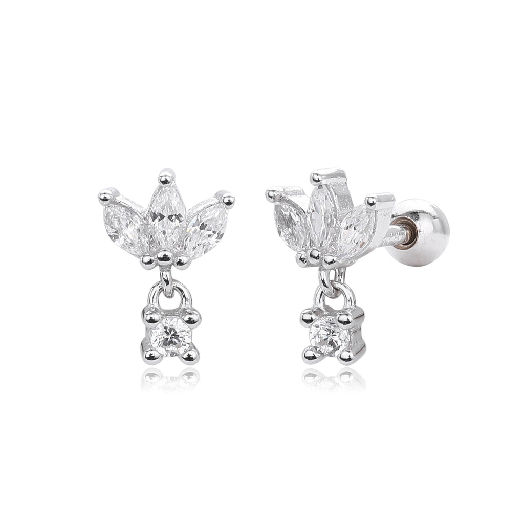 Damen Ohrhänger mit luxuriösen Zirkonsteinen und elegantem Design Shop Nory