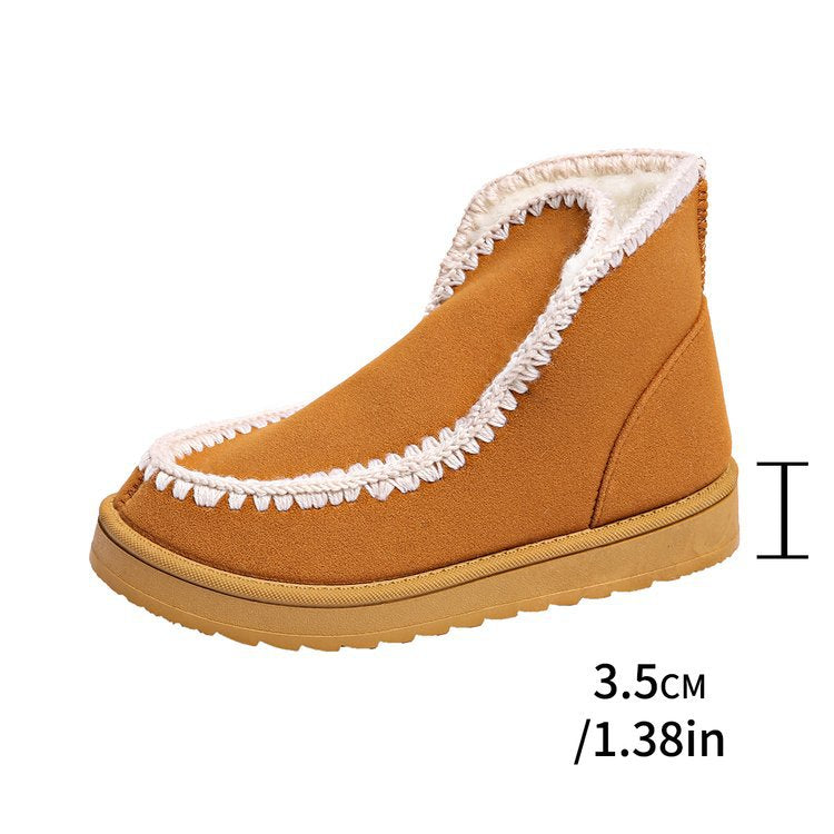 Damen Gefütterte Mokassin‑Ankleboots mit Teddyfutter und rutschfester Gummisohle Shop Nory