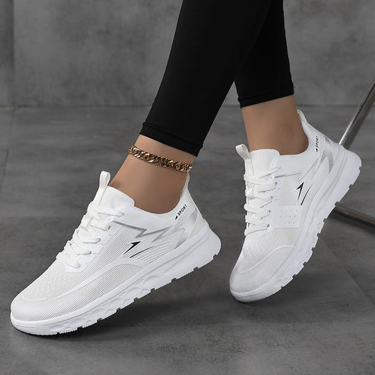 Damen Sportlicher Mesh-Sneaker mit gepolsterter Fersenstütze und griffiger Profilsohle Shop Nory