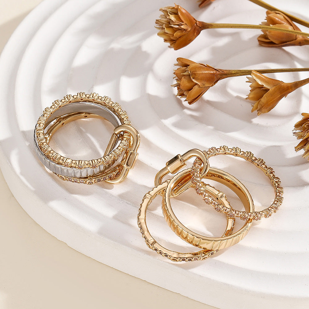 Damen Luxusringset Shop Nory