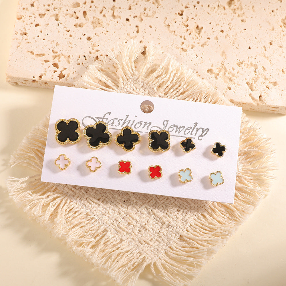 Damen Ohrstecker Set mit fruchtigem Design Shop Nory