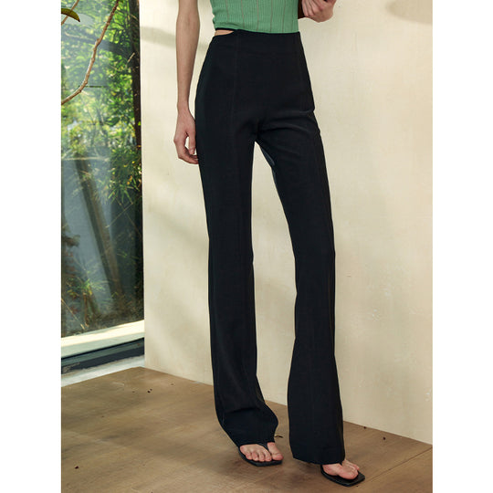 Damen Elegante und figurbetonte Flared-Hosen Shop Nory