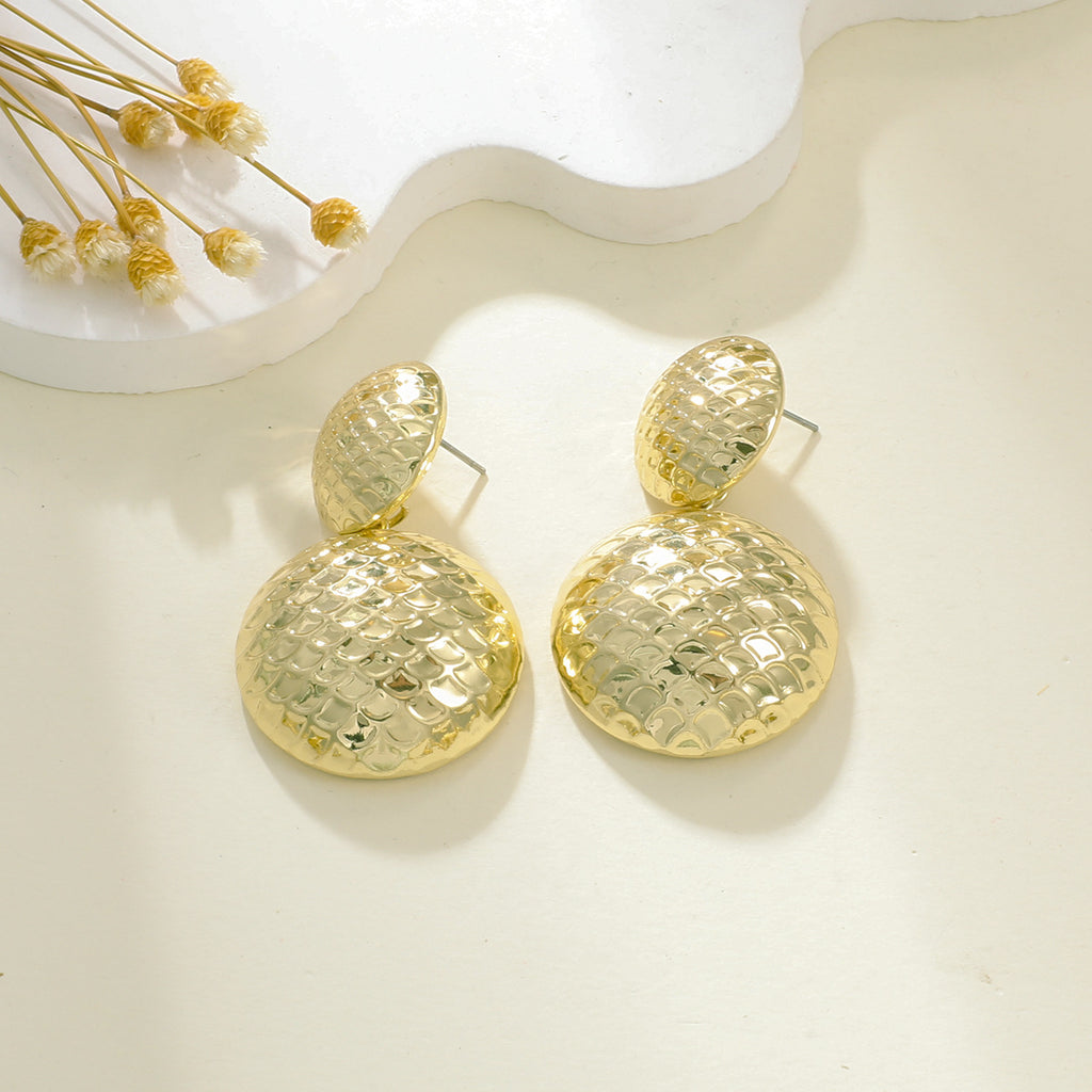 Damen Ohrringe im eleganten Reliefdesign Shop Nory