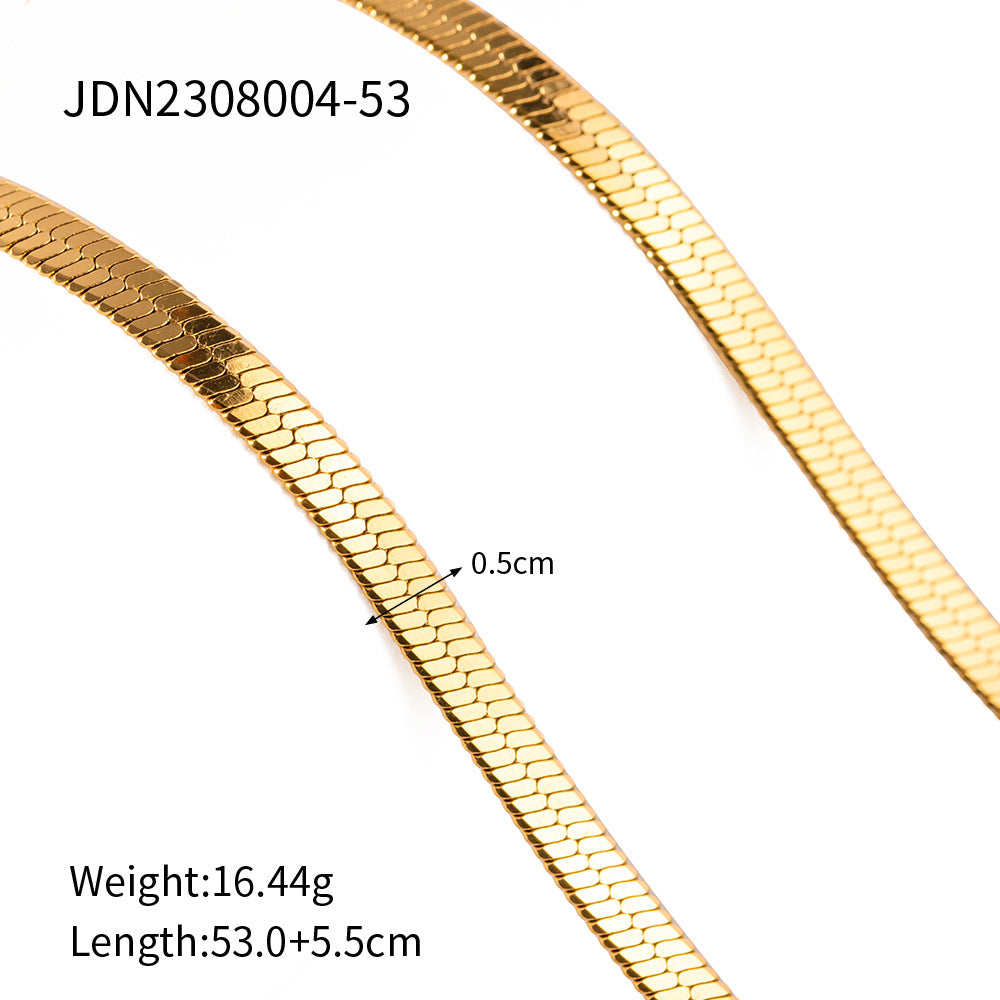 Damen Eleganter Kettenarmband aus hypoallergenem Edelstahl Shop Nory