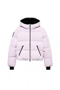 Rosa Steppjacke