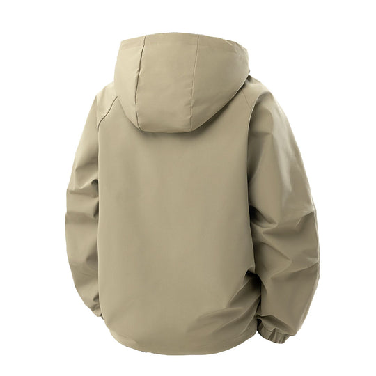 Herren Wasserabweisende urbane Parka‑Jacke mit verstellbarer Kapuze und Multifunktions‑Taschen Shop Nory