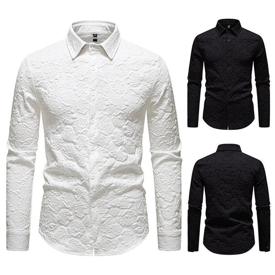 Herren Hemd mit strukturiertem Design