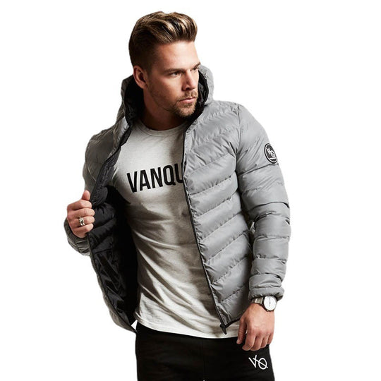 Herren leichte Daunenjacke
