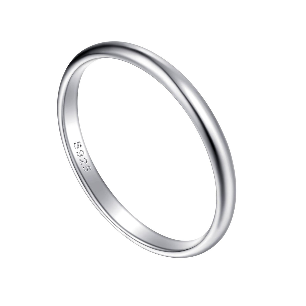 Damen minimalistischer Ring aus 925er Sterling Silber Shop Nory