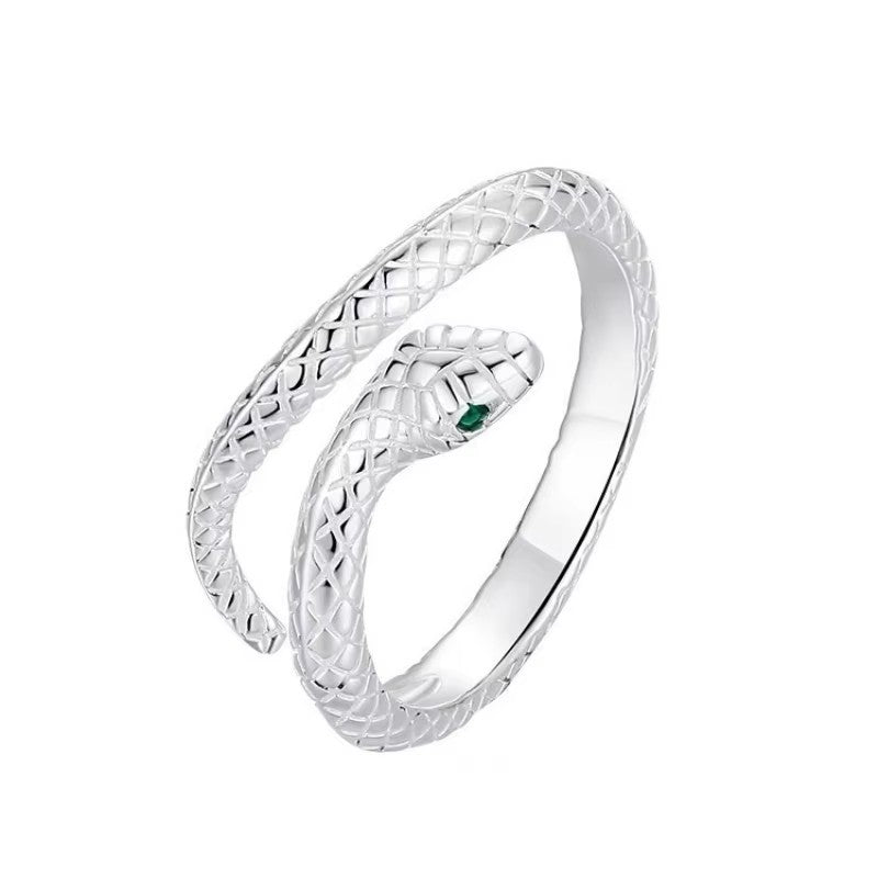 Damen ringförmiger Schmuck mit schlangenartigen Motiven Shop Nory